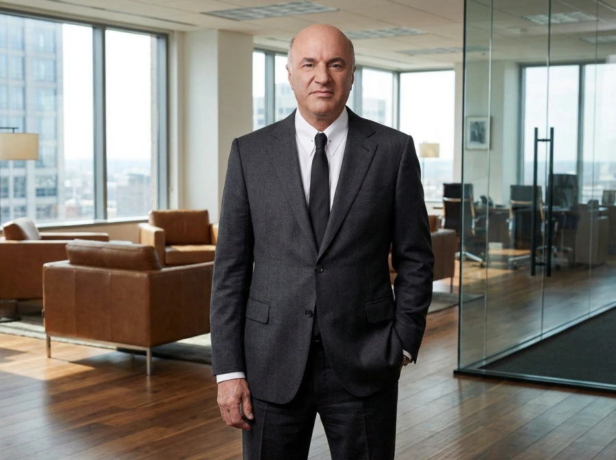 Charcoal Wool Business Suit